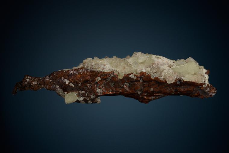 COPPER with PREHNITE, FLUORAPOPHYLLITE and QUARTZ